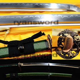 Carbon Steel Sharp Blade Samurai: Handmade Sword